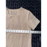 FIGS Catarina Top Women's Scrub V-neck Tan Sz 2Xsmall Photo 5