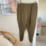 ADAY Straight Up Dress Pants in Limited Edition Olive Green Size Medium Photo 7