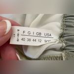 Vintage biker string bikini top, clasp back rhinestone eagle, no pads; 9 Photo 5