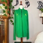 Nike  Oregon Ducks Quarter-Zip Pullover – Size Large Photo 1