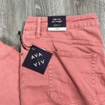 Ava & Viv  Women's Plus Size Coral High-Rise Straight Pants - Size 20W - NWT Photo 5
