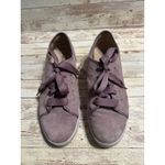 Vionic  Keke Sneakers Ribbon Lace Up Shoes Comfort Size 10 M Lilac Suede Purple Photo 3