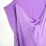ALC Frank A.L.C. Blakely Cutout Satin Midi Dress Amethyst Size 2 NWT Photo 7