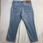 Lucky Brand 8/29 Jeans Light Wash Cropped Raw Hem Denim Casual Photo 3