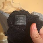 360 Cashmere  100% Cashmere Dip Dye Gray & Black Sweater Photo 3