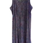 Woman Within Plus 1X Floral Sleeveless Maxi Dress Multicolor Casual 22/24 Photo 0