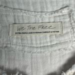 We The Free  White w/Peach Shade Long Sleeve Button Up Photo 4