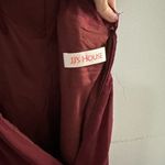 JJ's House Womens Bridesmaids Dress Formal Long Lace Size 6 Burgundy Sleeveless Photo 11
