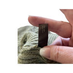 The Limited  Cable knit Wool Blend Henley Sweater Olive Green Size M Coastal Cute Photo 4