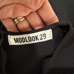 Modlook 29  Women's Black Sleeveless V-neck Romper Size S Photo 5