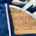 Call it spring ❤Z01- white cork heel wedges Photo 6