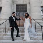 House Of CB  ‘Esmee’ Ivory Draped Strapless Bridal Gown Wedding Dress NWOT SIZE S Photo 3