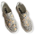 Gypsy Jazz Lavender Yellow Floral Ivory Sneaker Size 8 Photo 11
