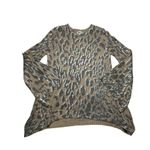 Show Me Your Mumu Medium Festibell Sweater Golden Eye Bell Sleeves Leopard #R9-5 Photo 1