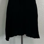 Elan Black Gauze Deep V-neck Back Swim Cover Up Dress, Sz Small Photo 8