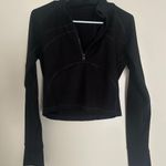 Black Athletic Quarterzip Size M Photo 0
