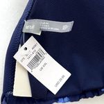 Aerie  Blue Floral Triangle Bikini Top Photo 5