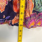 Johnny Was $598 NWT  Jade Silk Blend DAPHNE TEA Tiered Ruffles Midi DRESS Size S Photo 14