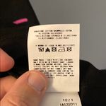 Fiorucci  Black, Pink, and Red Love Graphic Tank Top, v-neck. Small. Photo 3