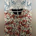 ZARA Structured Blouson Mini Dress Floral Retro Vibes (Size XS) Photo 7