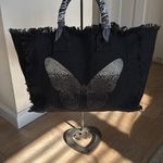 Hipchik Black Butterfly Tote Bag Photo 1