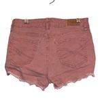 Aeropostale  Distressed High Waisted Shorty Shorts Rust Rose Pink Photo 1