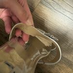 Badgley Mischka Silver Josette Flat Metallic Slide Sandals Photo 9