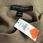 Banana Republic NEW Shimmer Gold Midi Skirt Holiday Glam Casual Sparkle Preppy Photo 4