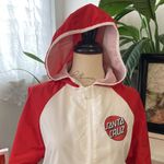Santa Cruz  | red, white, blue windbreaker with hood. Photo 2