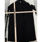 KF Kaufman Franco Collective Black Long Sleeve Collared Snap Front Coat Size S Photo 4