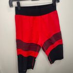 Secndnture NWT  Red Black Biker Shorts - Small Photo 1