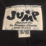 Jump  Apparel Black Semi Formal Lined Spaghetti Strap Vtg Midi Dress Juniors 9 Photo 8