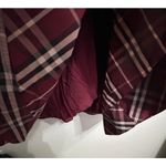 Anthropologie NEW  Maeve Maeve Puff Mini Dress In Plaid Large Holiday Preppy Fun Photo 11