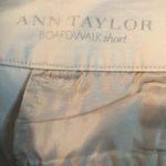 Ann Taylor  Shorts Khaki Boardwalk Bermuda Length Shorts Sz 8 EUC Preppy & Office Photo 7