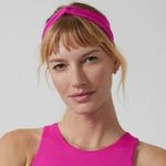 Athleta Knotted Headband One Size Hot Pink Photo 0