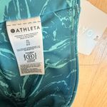 Athleta NWT Ace Skort Marble Print Teal Athletic Skirt Activewear Size XL $69 Photo 3