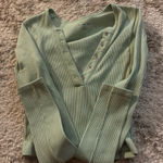 Urban Outfitters  Mint Green Ribbed Top Photo 0
