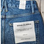 Good American Good Classic Raw Hem Jeans 4/27 NWT Photo 5