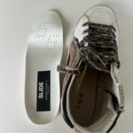 Golden Goose New Slide Mid Top Mids Slides Glitter Leather Sneakers Photo 8