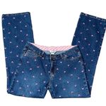 Lilly Pulitzer  Vintage Embroidered Pink Whale Jeans Photo 1