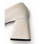 Gucci  Cream Horsebit Ballet Pump Flats Women's Heels Size 6 Photo 13