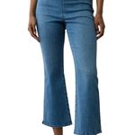 American Eagle  Pull On High Waisted Kick Bootcut Crop Jean medium NWT Photo 1