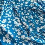 Seraphine Maternity & Nursing Margaux Floral Tiered Midi Dress Blue Size 6 Photo 7