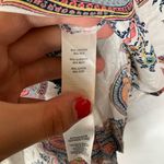 Chico's Chico’s Paisley Silk Blend Button Down Blouse Size 0/Small Photo 3