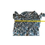 Diane Von Furstenberg Women's DVF Geometric Print Long Sleeve Mini Romper‎ Collared Button Down Photo 5