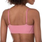 Hanes womens ultra light wire free T-shirt bra pink sz L Photo 1