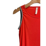 Adidas Tank Top Women's Size Small Orange Scoop Neck Sleeveless Activewear Top Photo 1