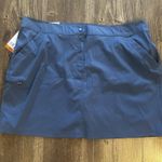 32 Degrees Heat 32 Degrees Cool Woman's XXL Vintage Indigo Athletic Golf Skirt Skort New w/ tags Photo 0