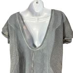 Free People Movement Hot Stuff Mesh T Shirt Size XS Gray Photo 6