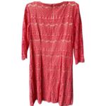 Jessica Howard size 16 lacy lined crochet type dress boho festival . Photo 1